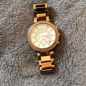 Micheal Kors Gold Watch